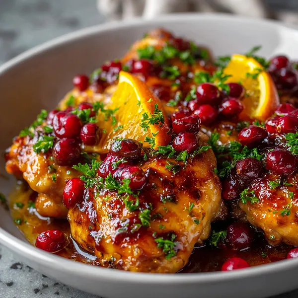 Cranberry Orange Chicken