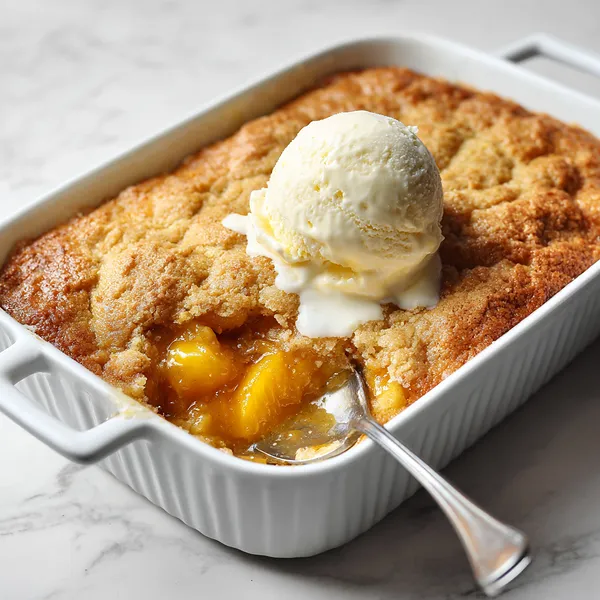 Easy Peach Cobbler