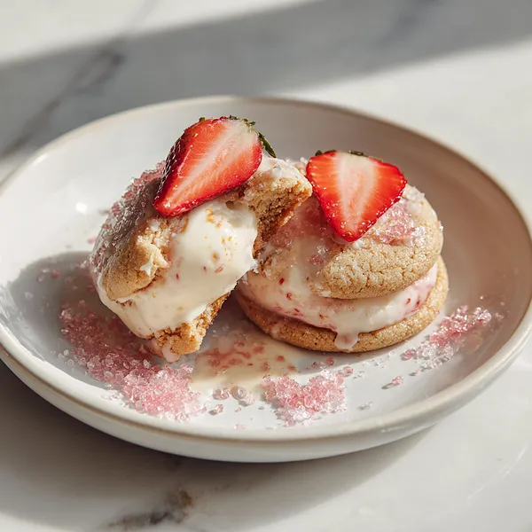 Strawberry Cheesecake Cookies