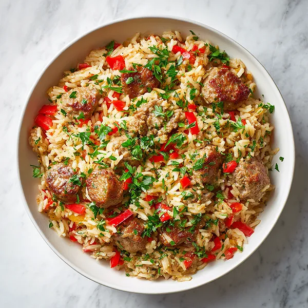 Sausage Rice Skillet - Special