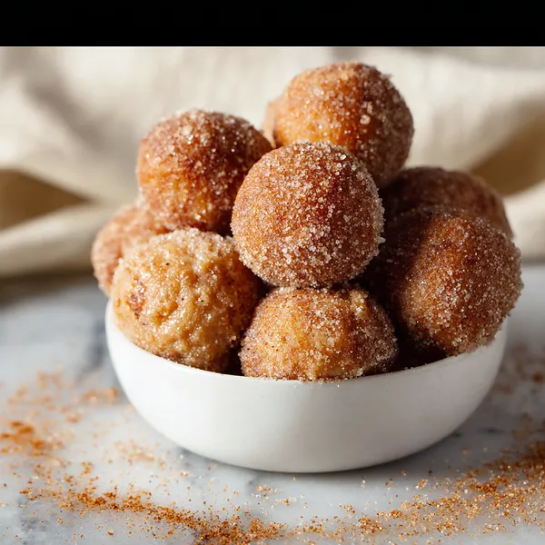Cinnamon Sugar Donut Holes