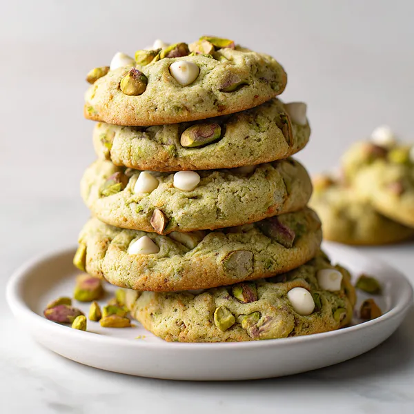 Pistachio Pudding Cookies