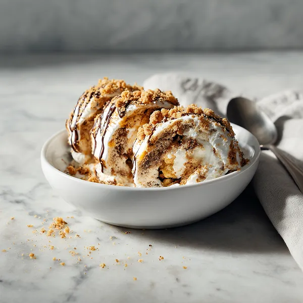 S'mores Ice Cream Roll - Special