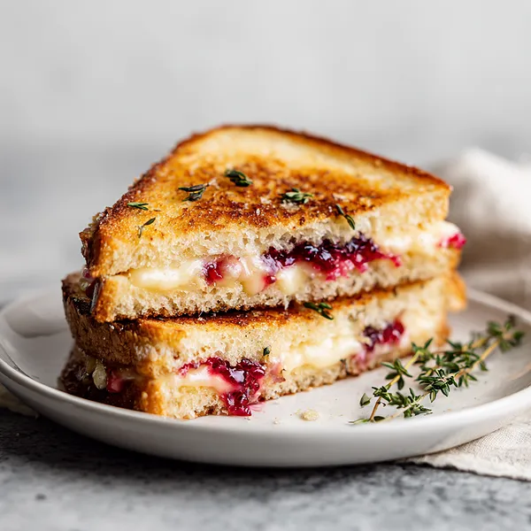 Cranberry Brie Grilled Cheese