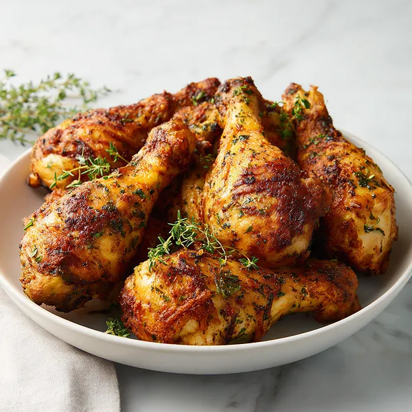 Crispy Baked Chicken Legs