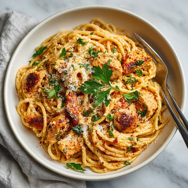Cajun Chicken Spaghetti