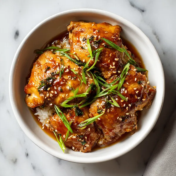 Honey Garlic Chicken Thighs