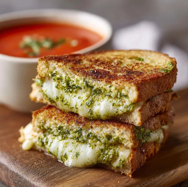 Pesto Grilled Cheese