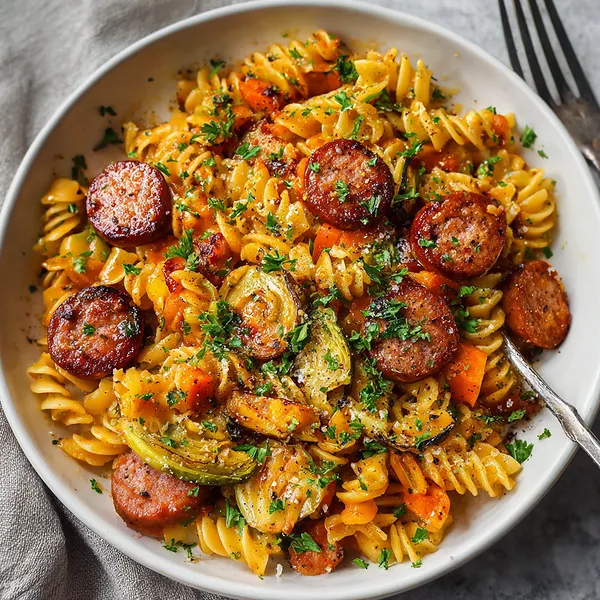 Autumn Sausage Pasta