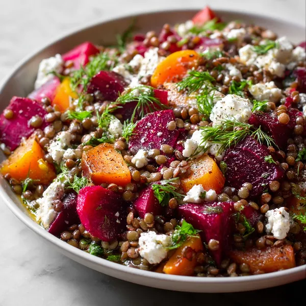 Lentil Beet Salad