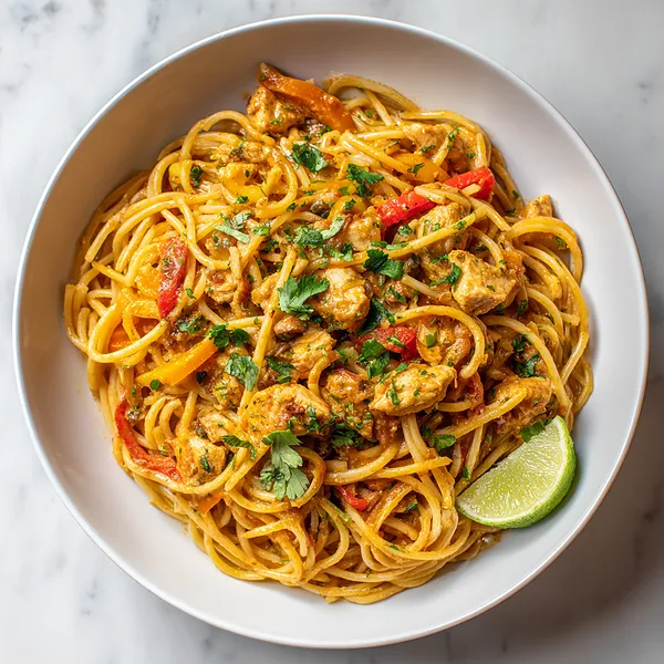 Thai Chicken Pasta