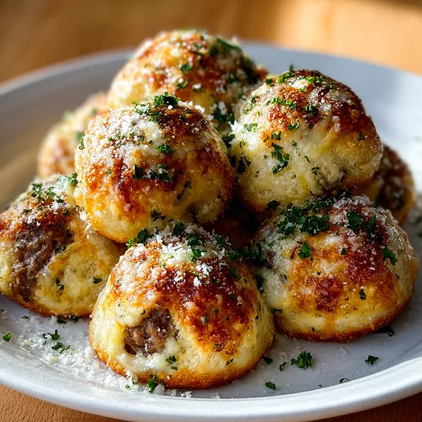 Parmesan Beef Bombs