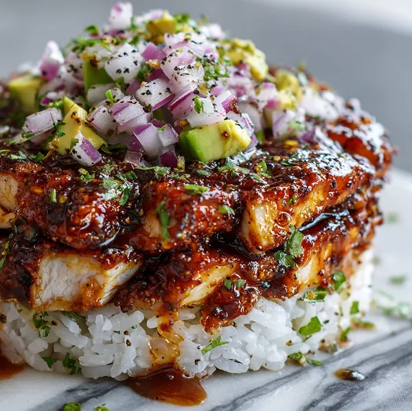 Honey Lime Chicken Stack
