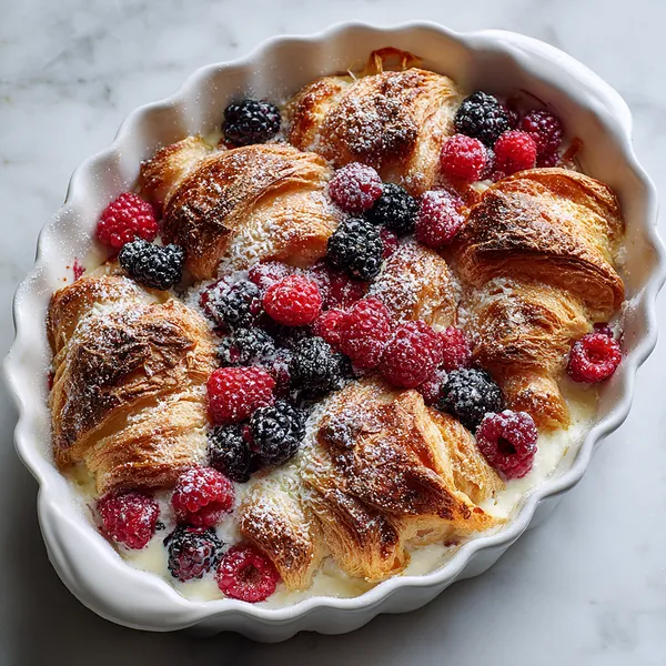 Berry Croissant Bake