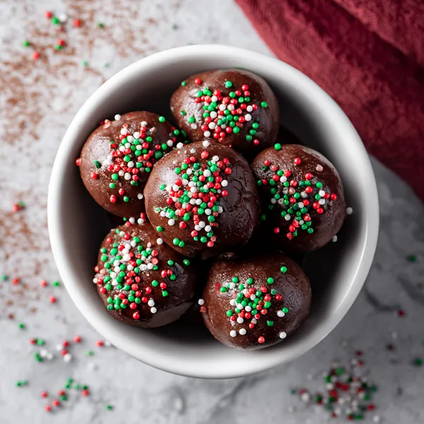 Christmas Chocolate Truffles