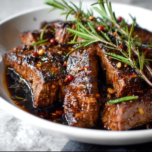 Balsamic Marinated Steak