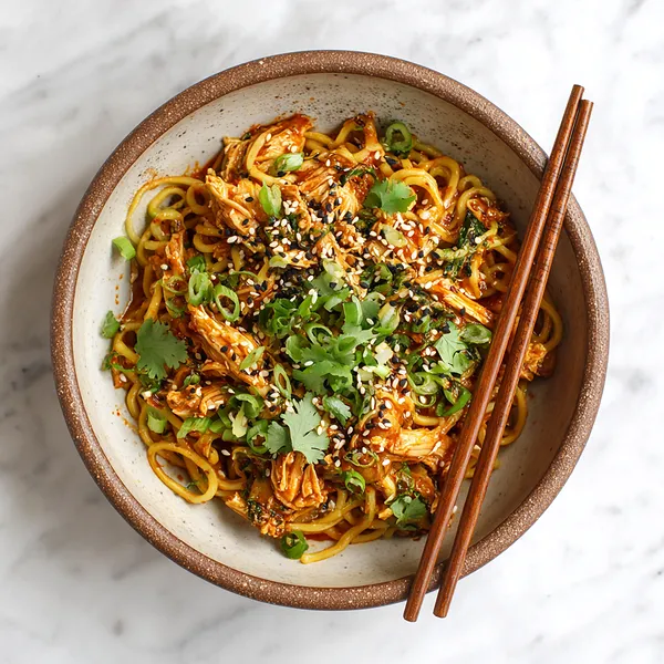 Gochujang Chicken Noodles