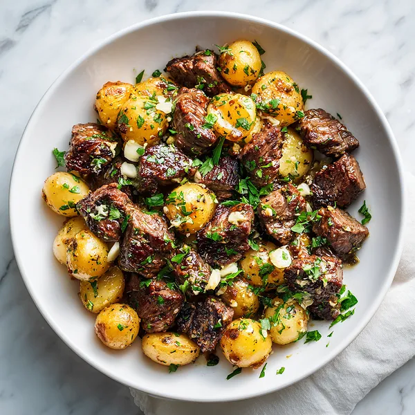 Garlic Butter Beef Bites
