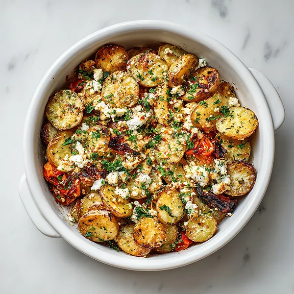Baked Feta Potatoes - Special