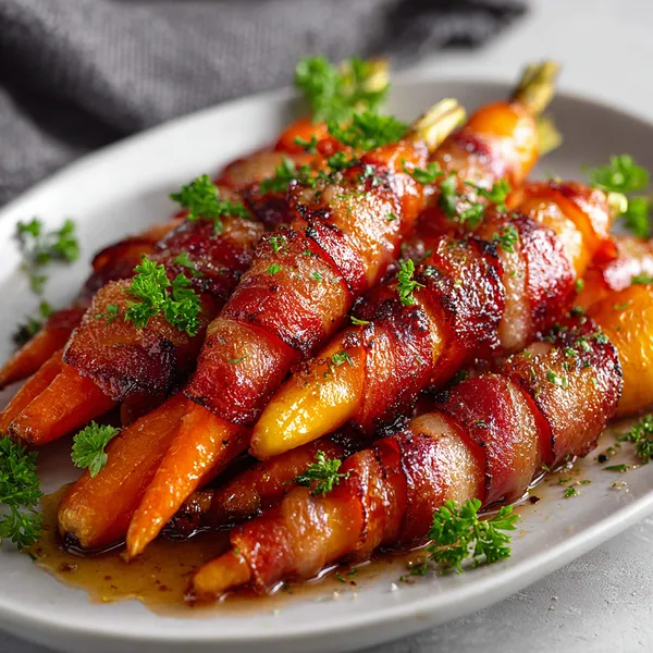 Maple Bacon Carrots