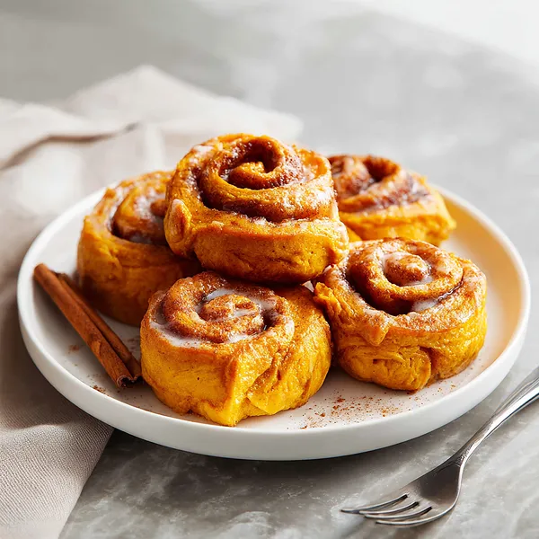 Pumpkin Cinnamon Rolls