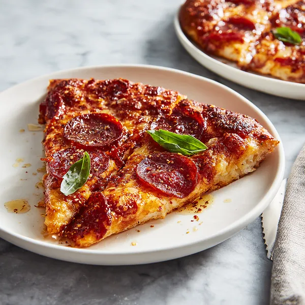 Hot Honey Pepperoni Pizza