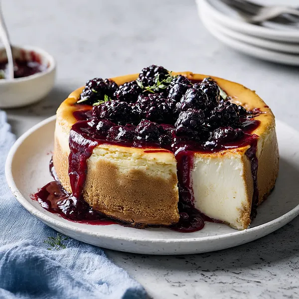 London Fog Cheesecake