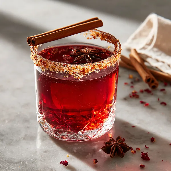 Spiced Cranberry Cocktail