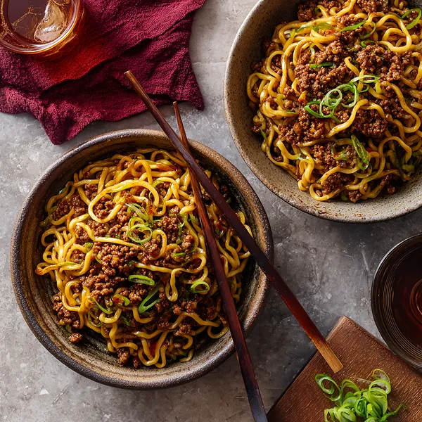 Asian Ground Beef Noodles