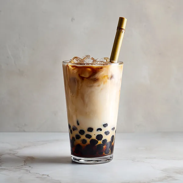 Homemade Boba Milk Tea