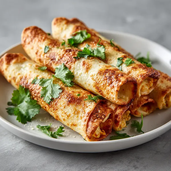 Crispy Chicken Taquitos
