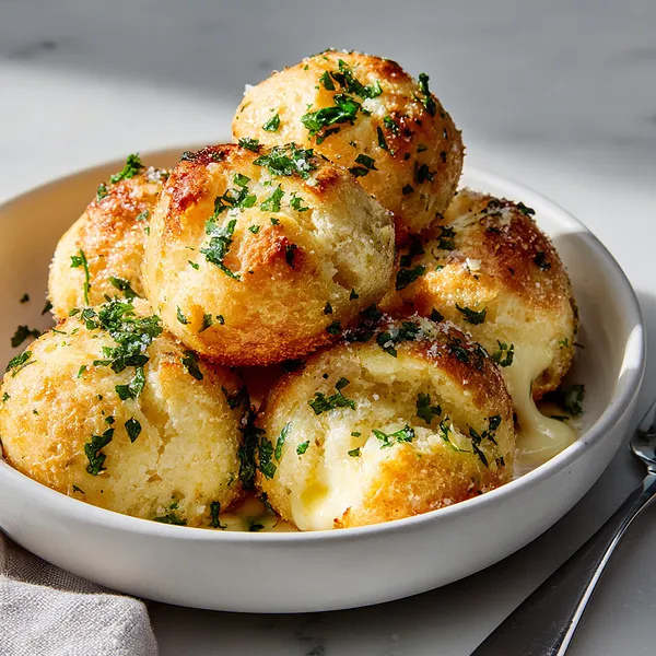 Garlic Butter Cheese Bombs