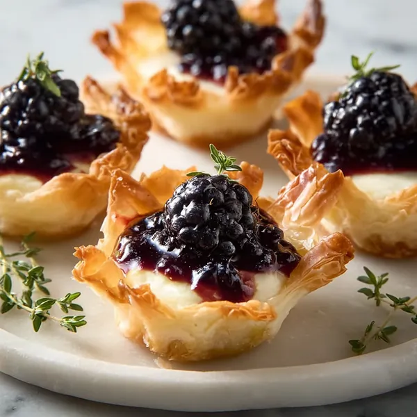Brie Phyllo Cups