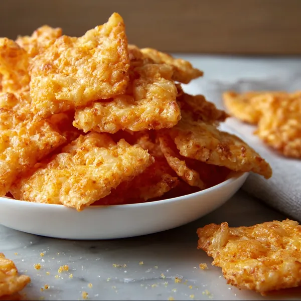 Cheddar Rice Crackers