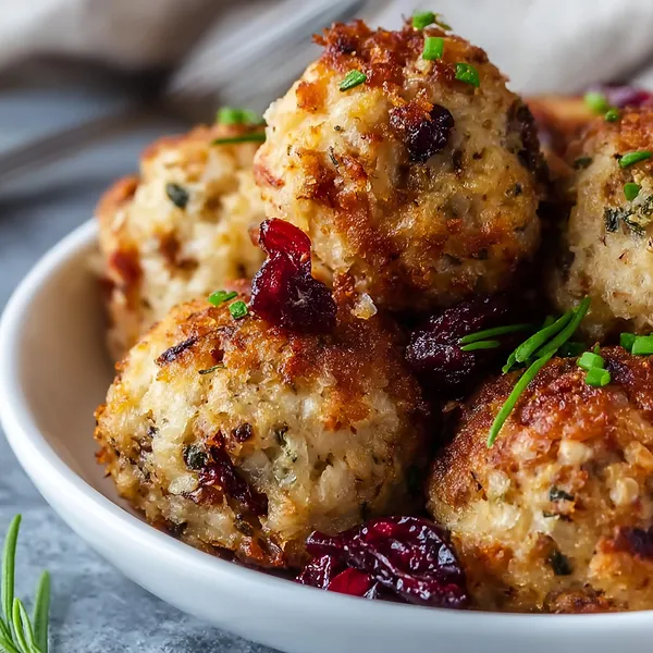 Cranberry Stuffing Balls
