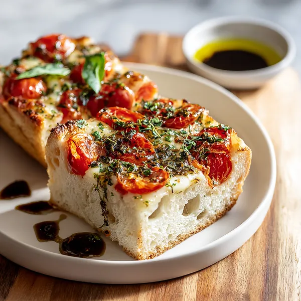 Caprese Focaccia Toast