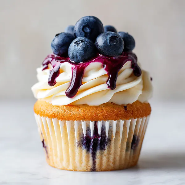 Blueberry White Chocolate Cupcakes - Special