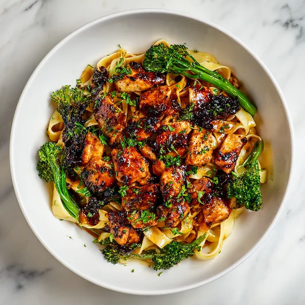 Garlic Chicken Noodles