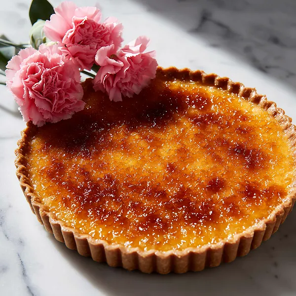 Grapefruit Brûlée Tart