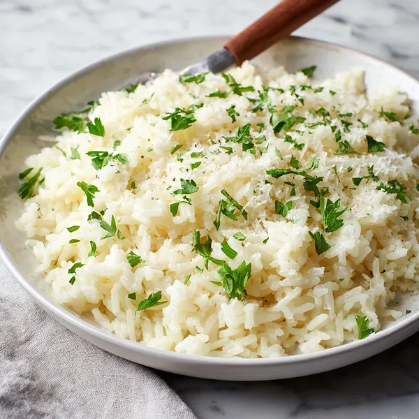 Garlic Parmesan Rice