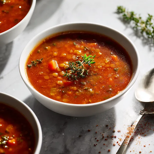 Mediterranean Lentil Soup