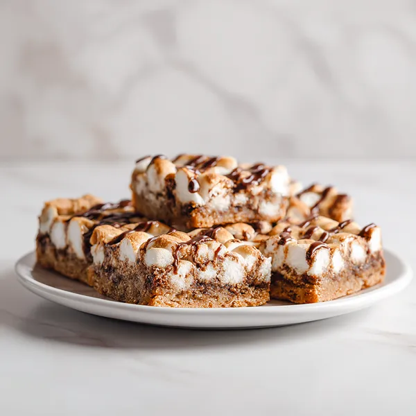 S'mores Blondie Bars