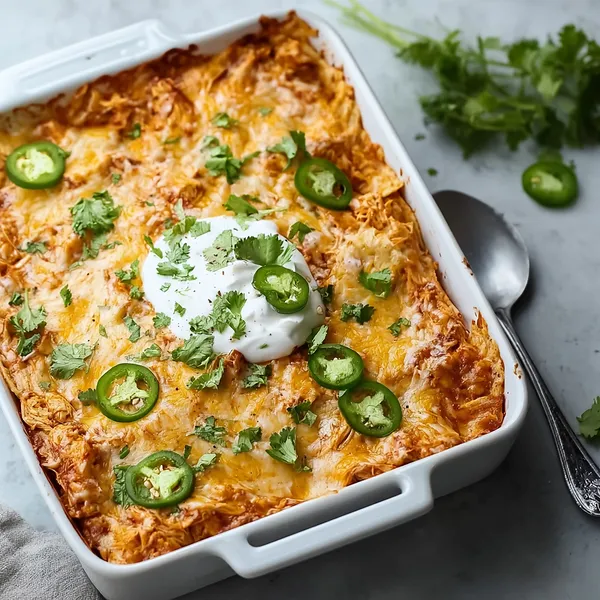 Chicken Taco Casserole