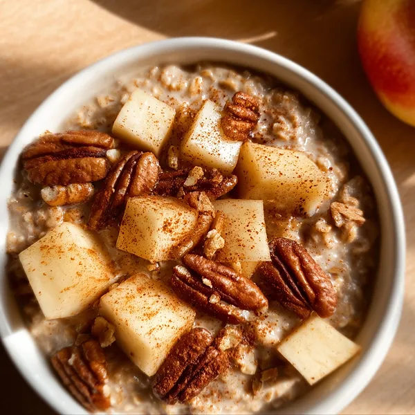Apple Pecan Oatmeal