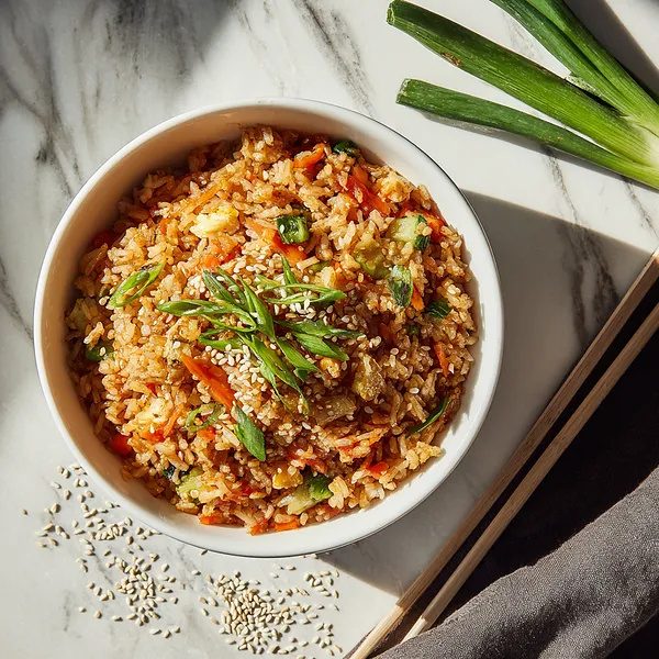 Dump-and-Bake Fried Rice - Special
