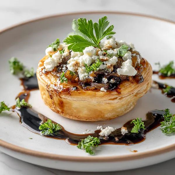Balsamic Onion Vol-au-Vents