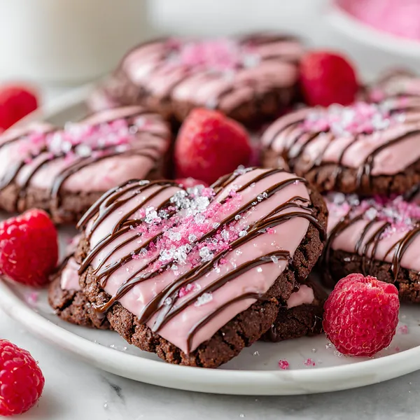Chocolate Raspberry Cookies - Special