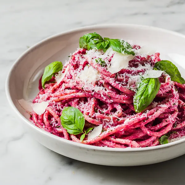 Pink Beetroot Pasta