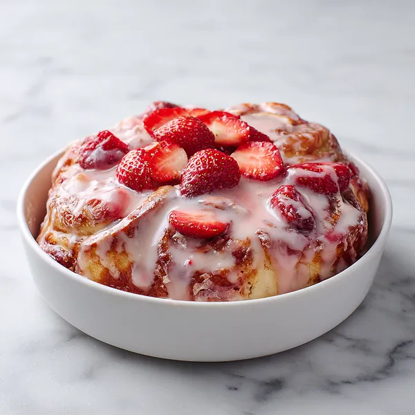 Strawberry Cinnamon Rolls - Special