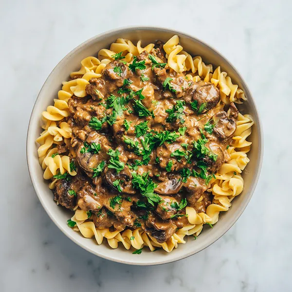 Beef Stroganoff